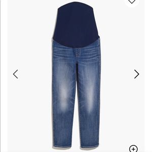 Over-the-Belly Stovepipe Jeans in Chancery Wash